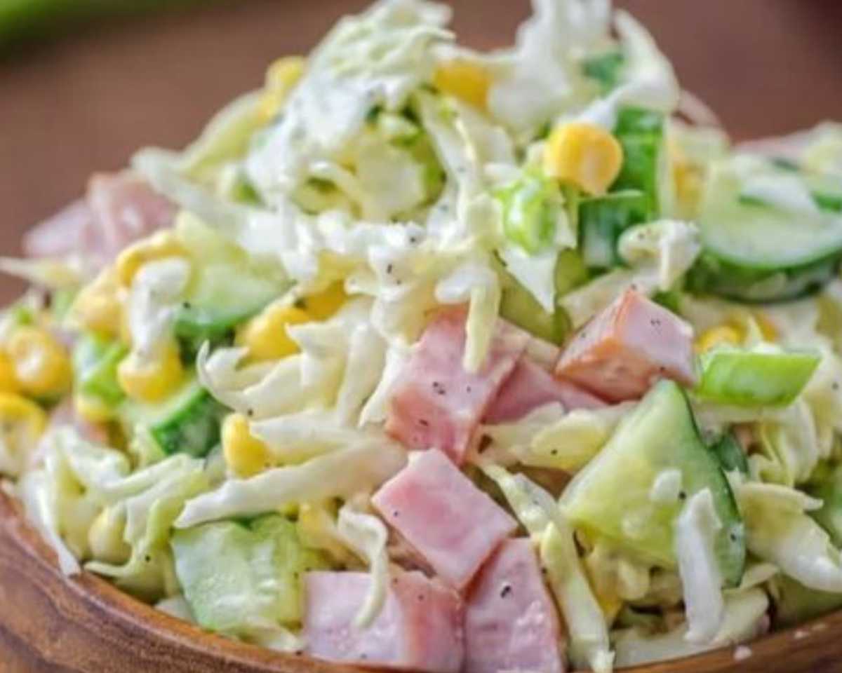 Cabbage and Ham Salad