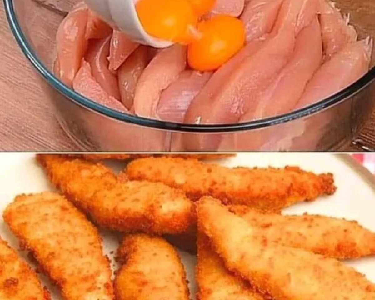 Crispy Chicken Strips Recipe