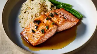 Maple-Glazed Salmon Delight