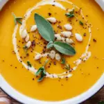 Pumpkin Sage Cream Soup