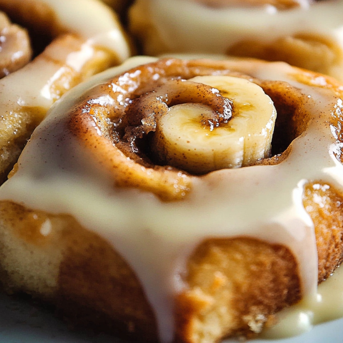 Banana Bread Cinnamon Rolls