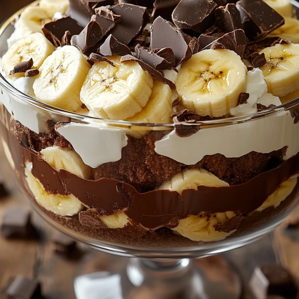 Banana Chocolate Trifle