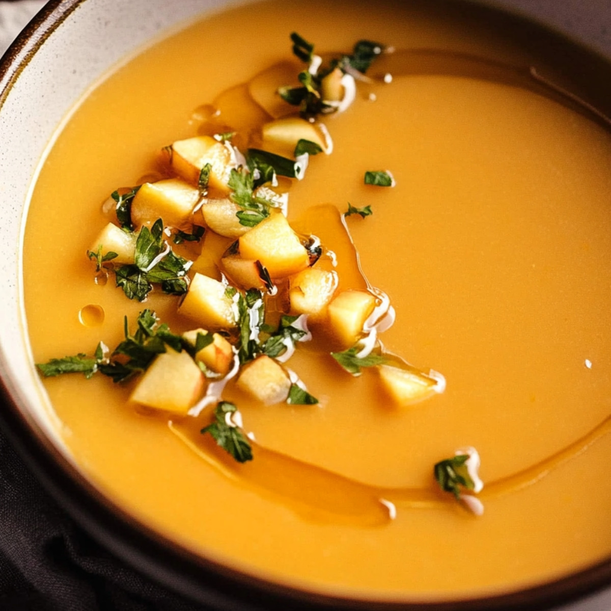 Butternut Squash and Apple Harvest Soup