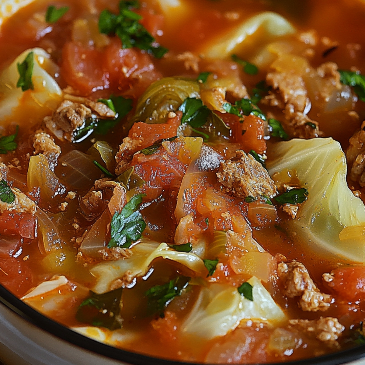 Cabbage Roll Soup