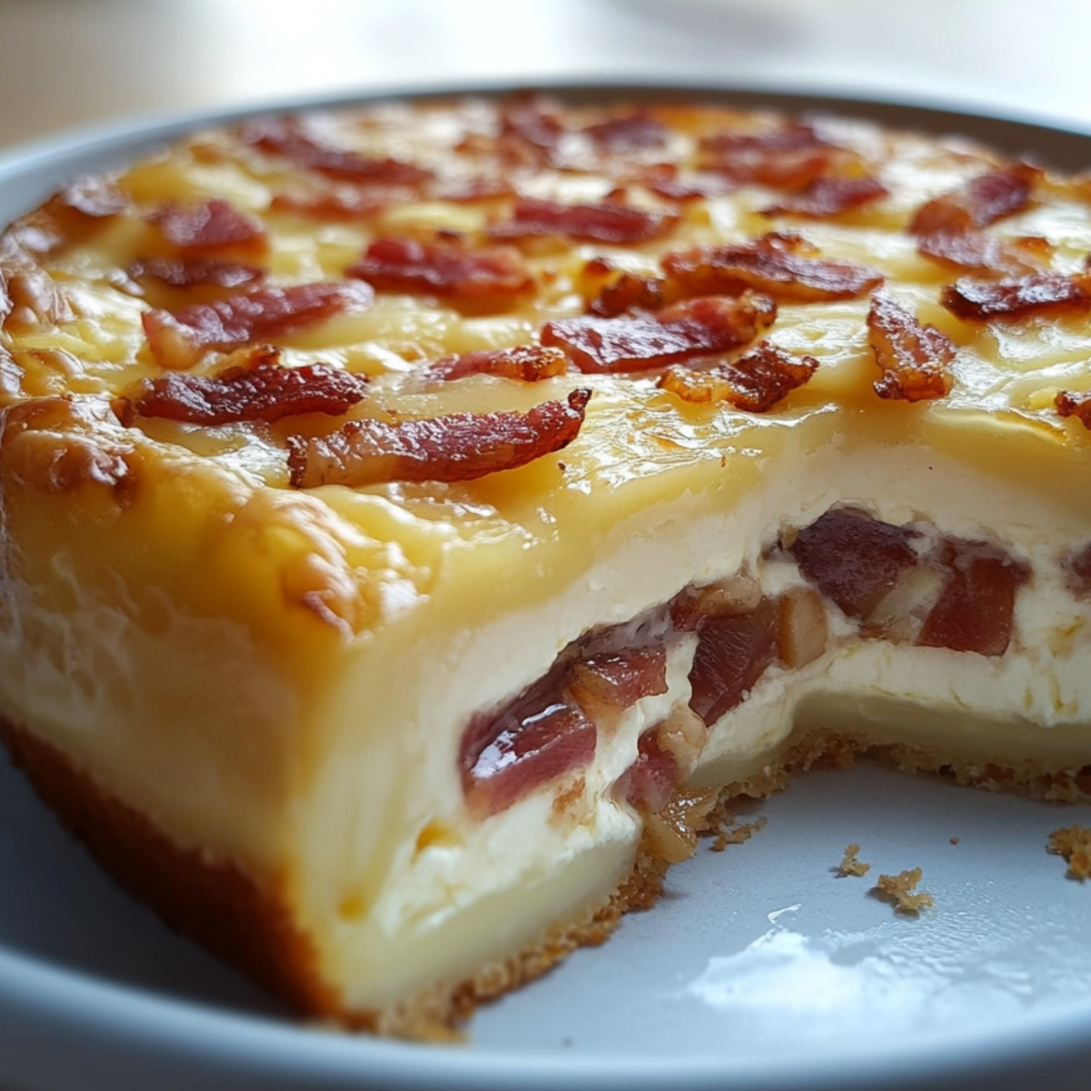 Cake Camembert et Lardons : La star de l'apéro