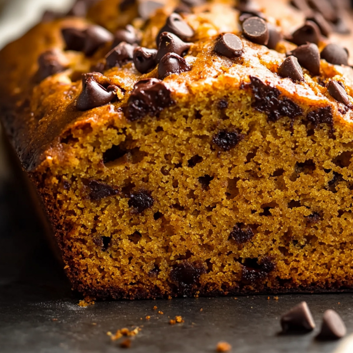 Chocolate Chip Pumpkin Bread