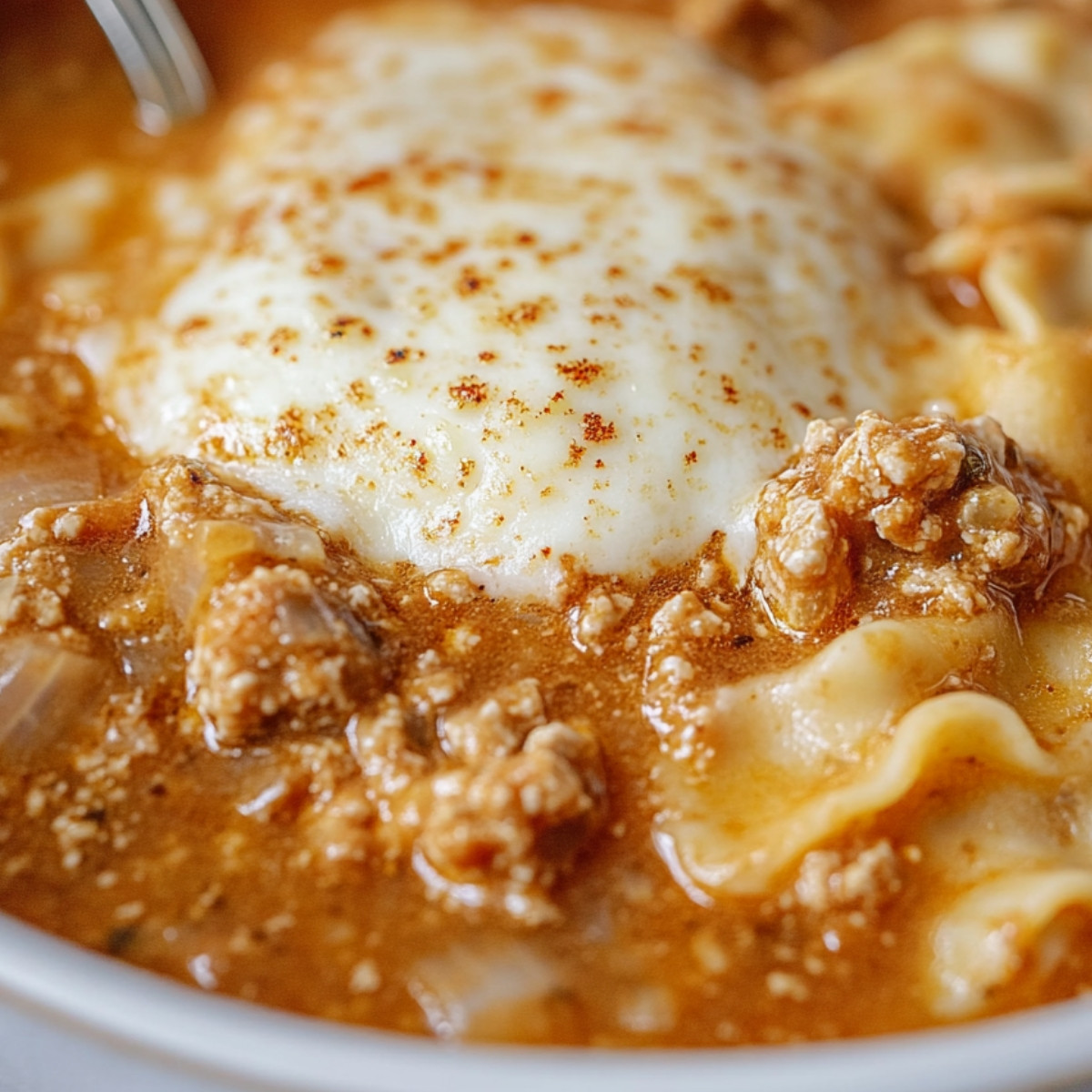 Crockpot Lasagna Soup