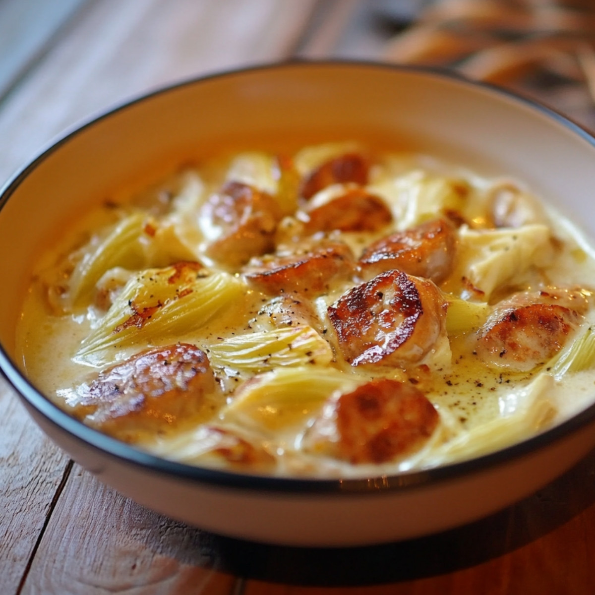 Fondue d'Endives aux Saucisses Fumées : La Twist Savoureuse de l'Hiver