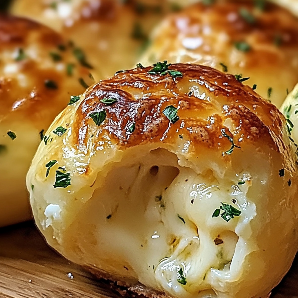 Garlic Butter Cheese Bombs