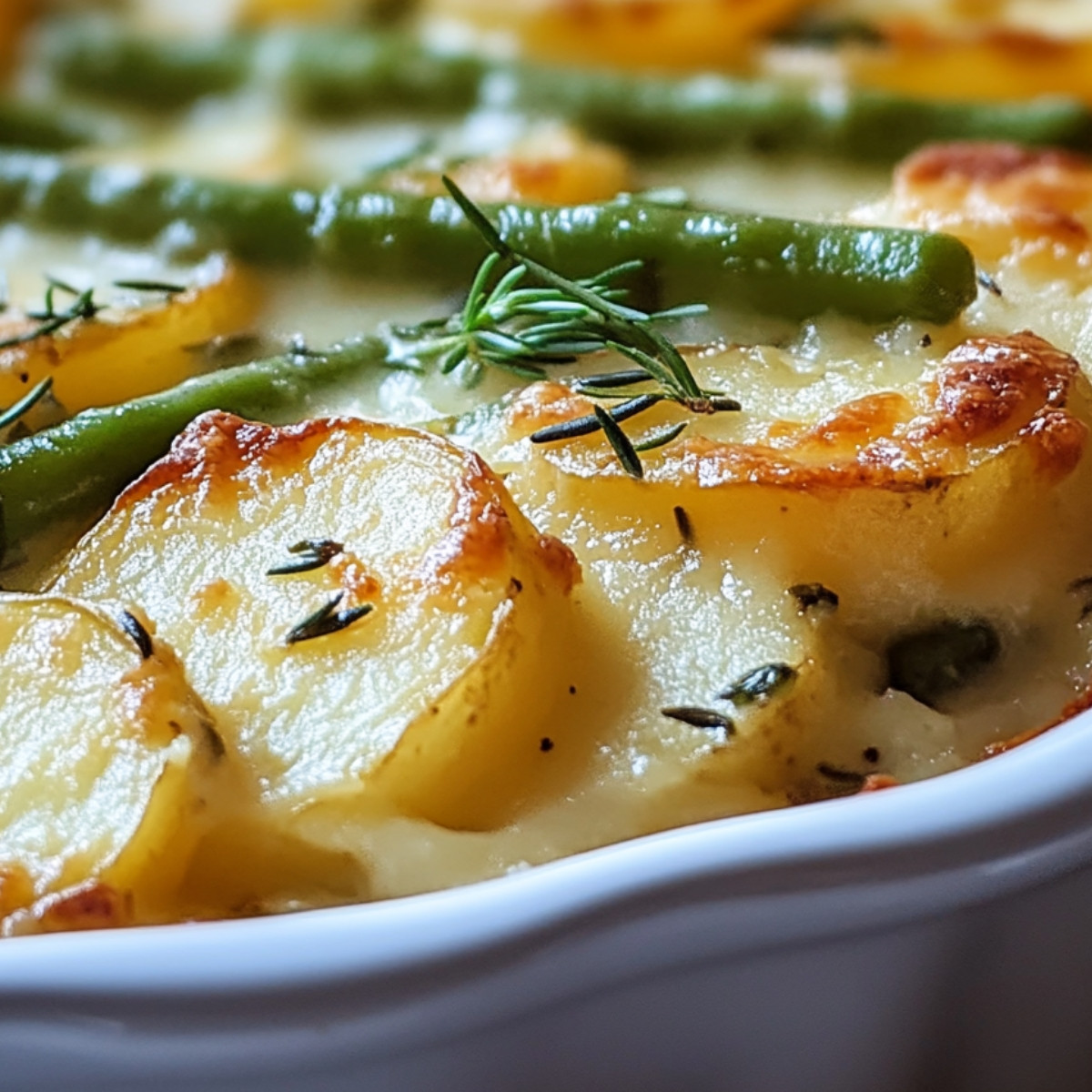 Green Bean and Potato Casserole