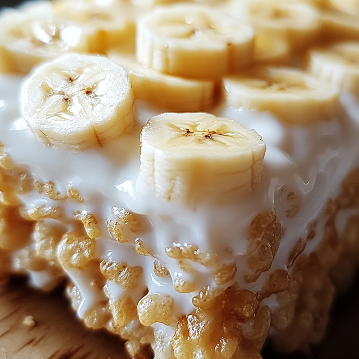 Heavenly Banana Pudding Rice Krispie Treats