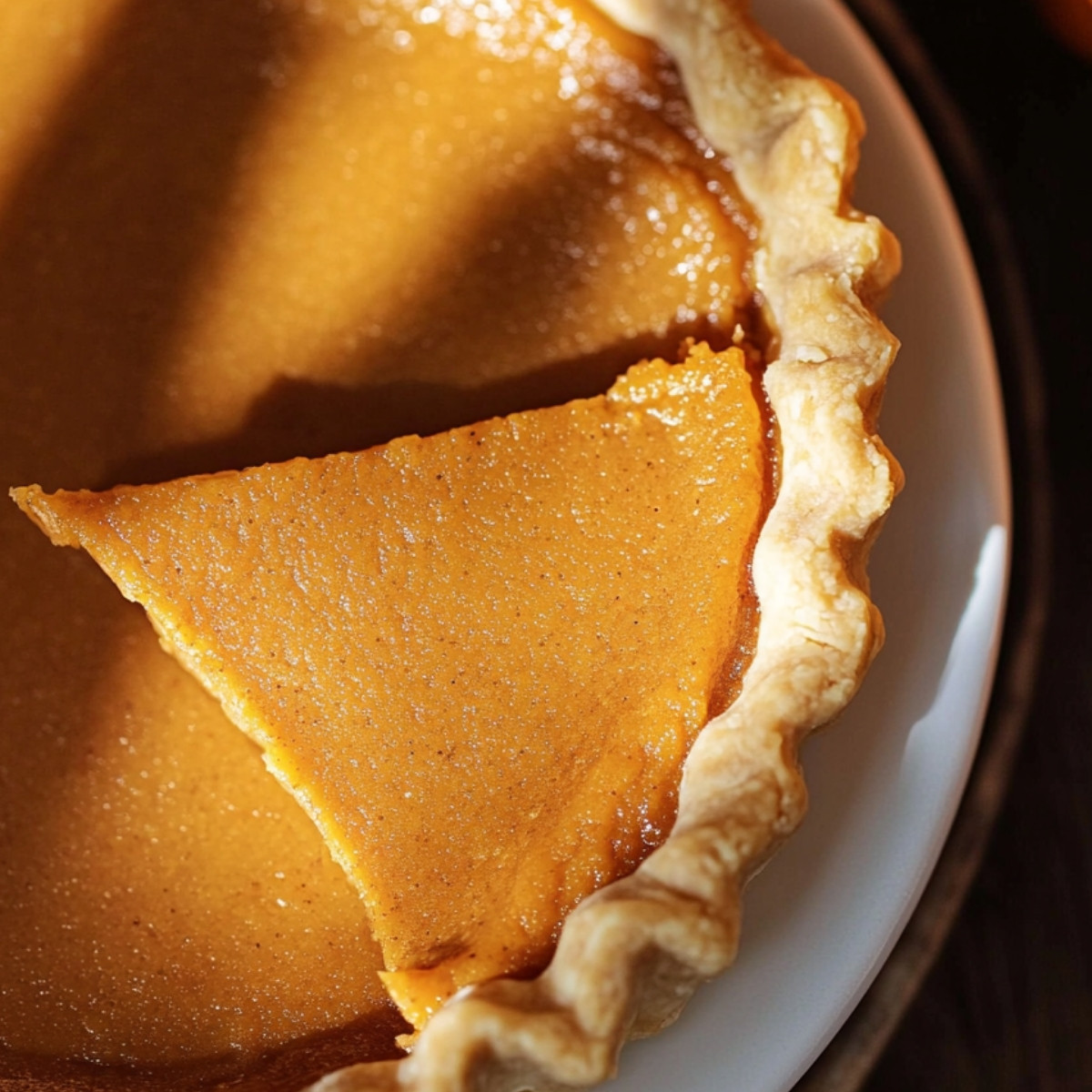 Homemade Fresh Pumpkin Pie Recipe