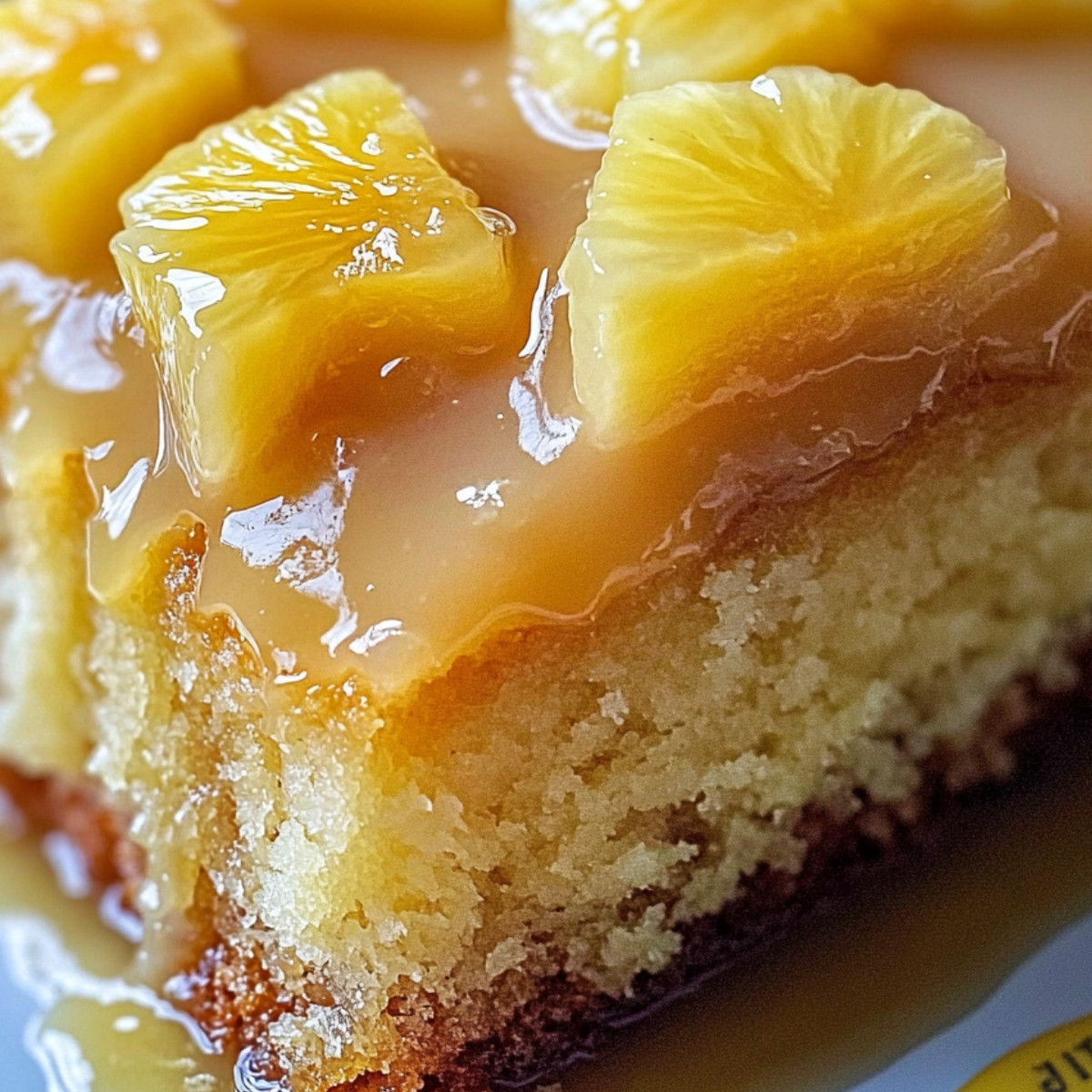 Juicy Pineapple Heaven Cake