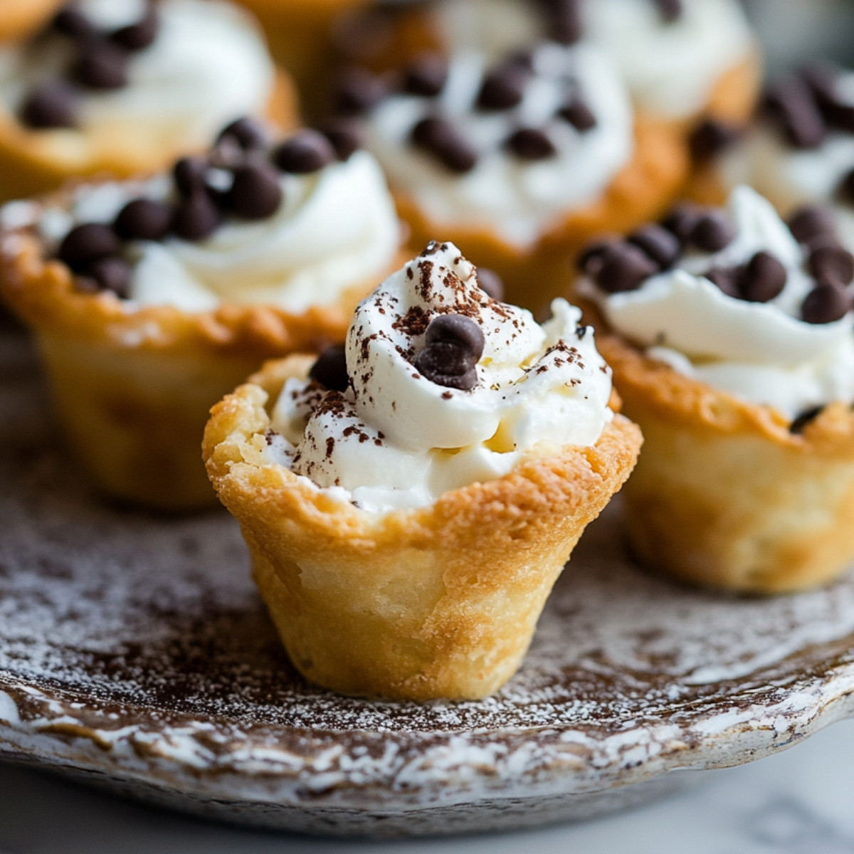 Mini Cannoli Cups