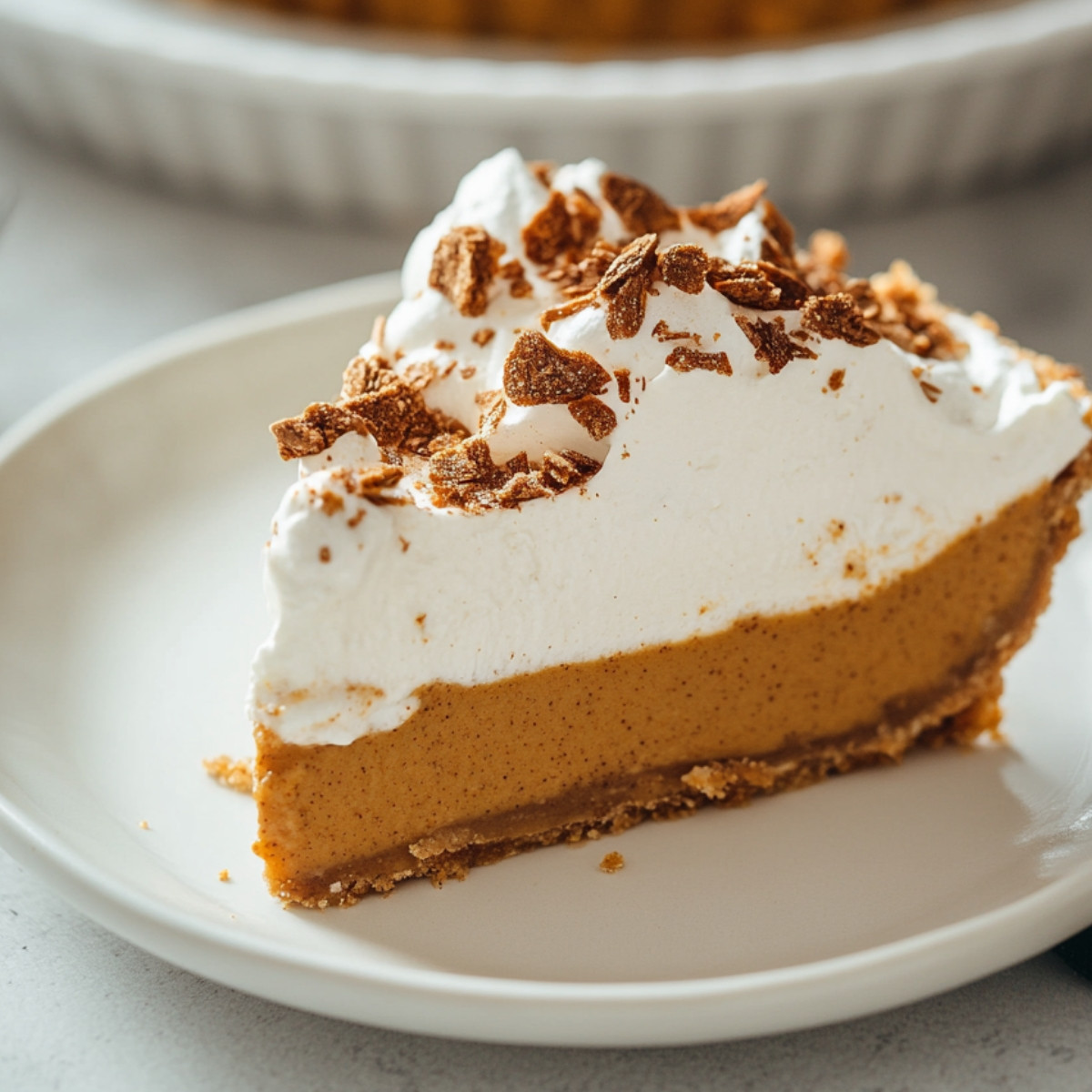 No-Bake Pumpkin Pie