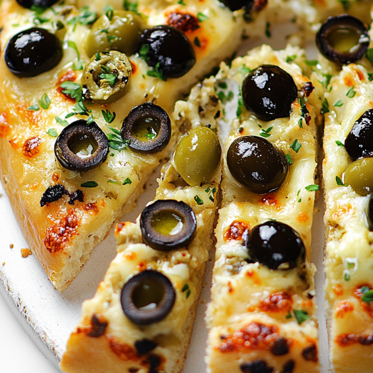 Olive Cheese Bread Delight