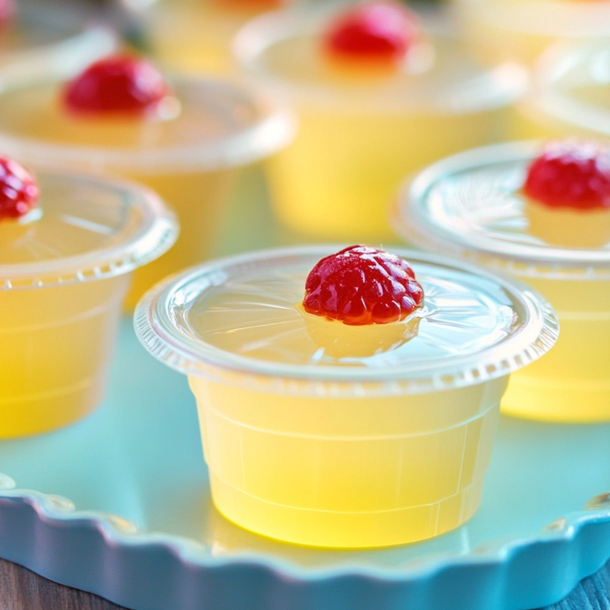 Pina Colada Jello Shots