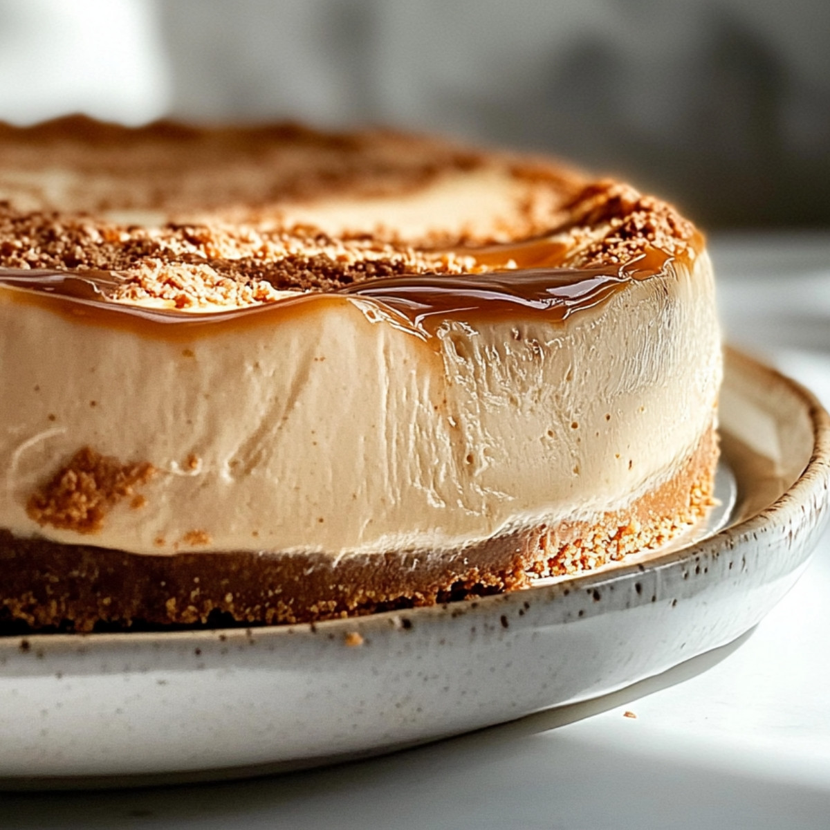 Pumpkin Caramel Cheesecake