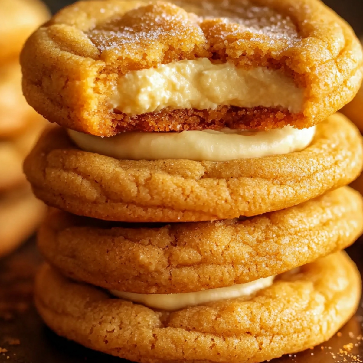 Pumpkin Cheesecake Delight Cookies