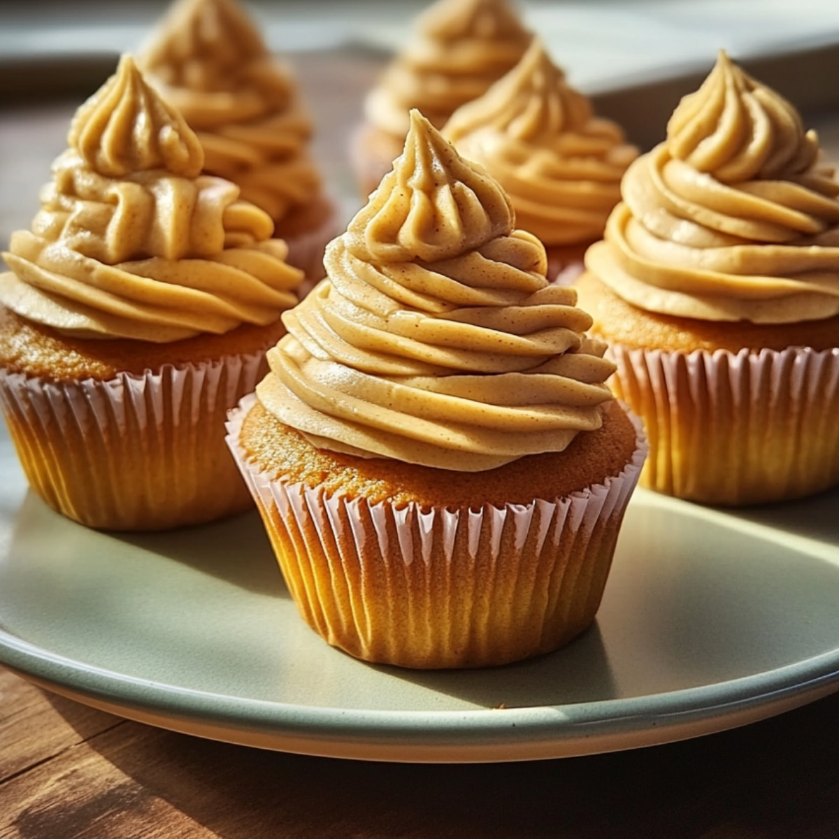 Pumpkin Spice Delight Cupcakes