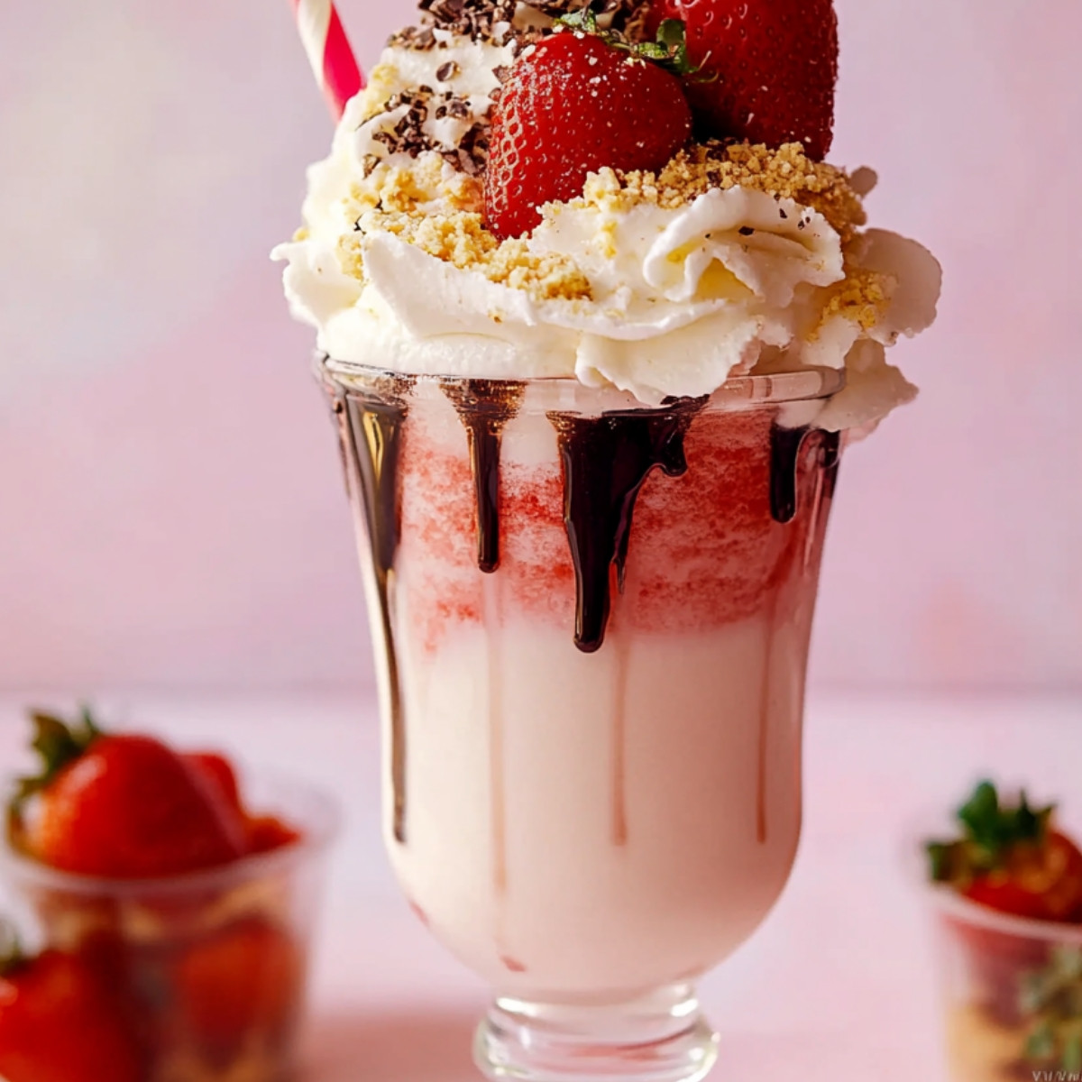 Strawberry Cheesecake Freakshake