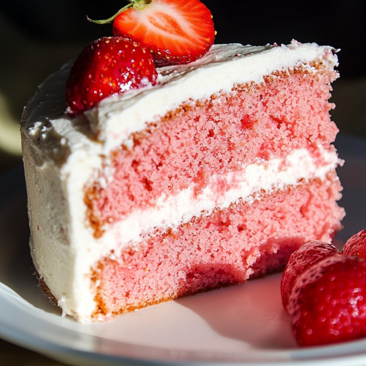 Ultimate Strawberry Cake