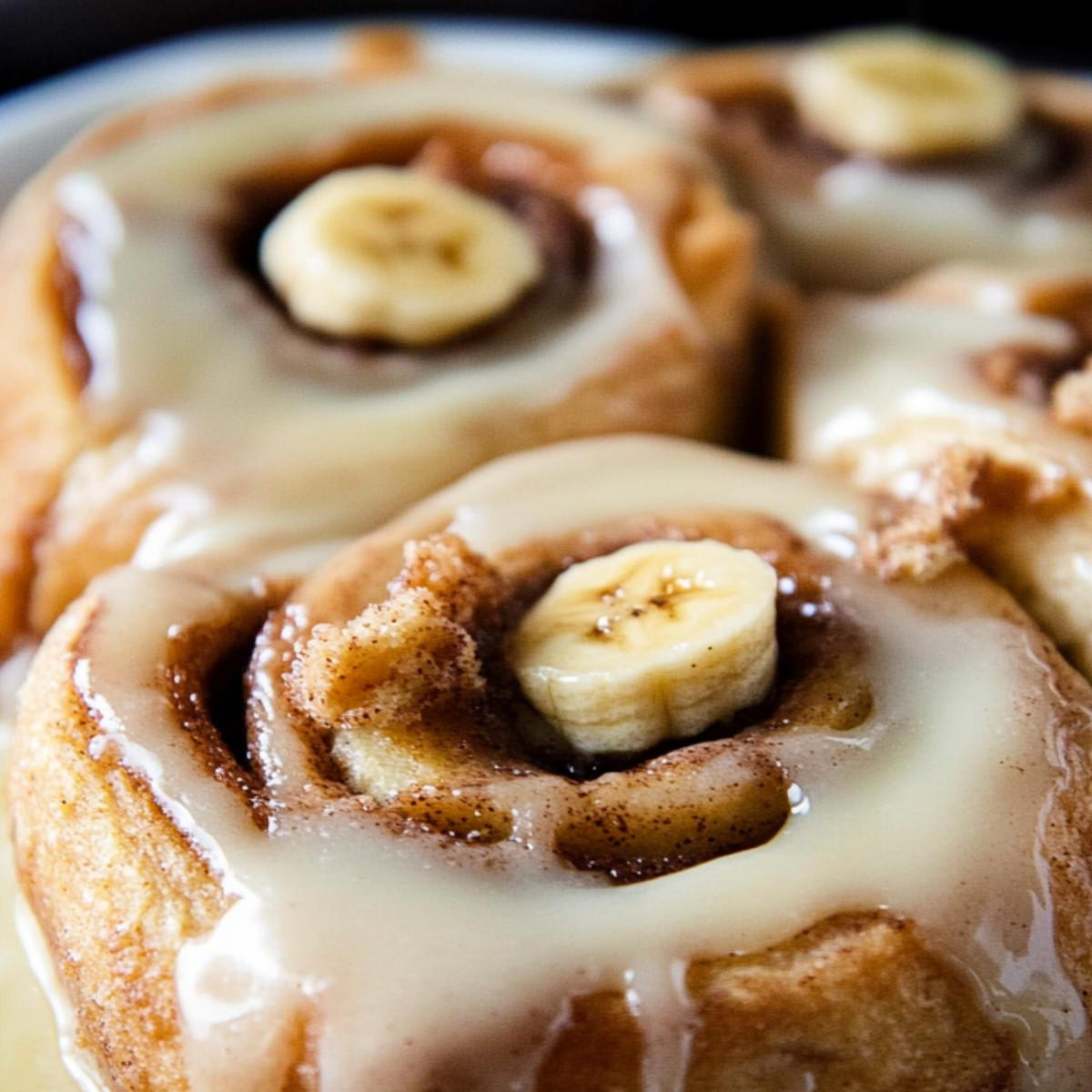 Banana Bread Cinnamon Rolls