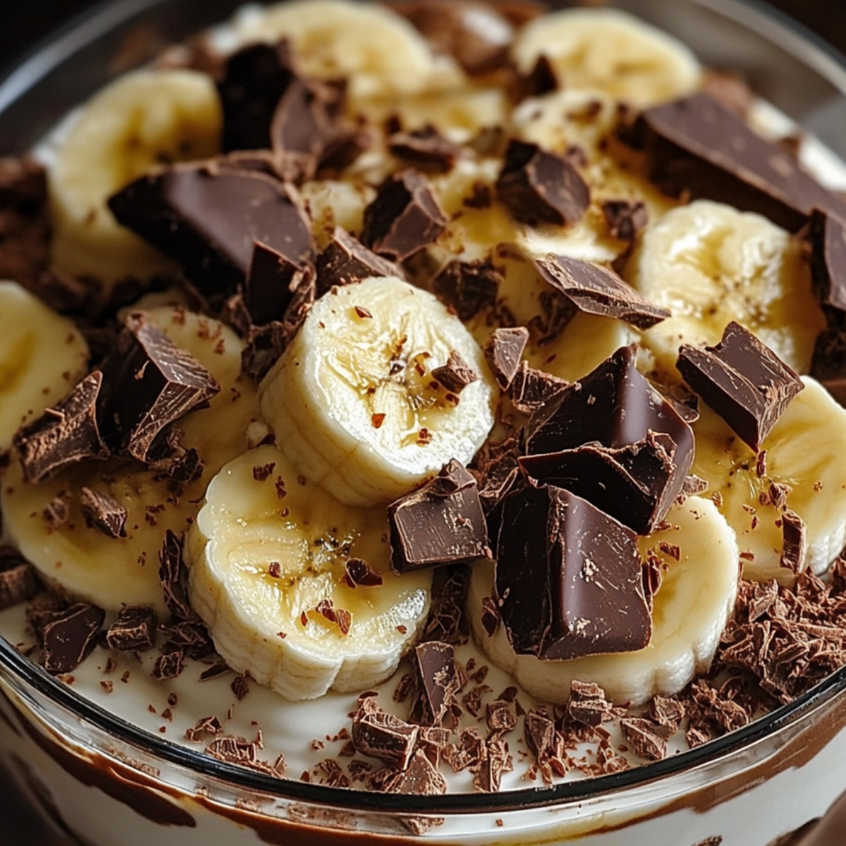 Banana Chocolate Trifle