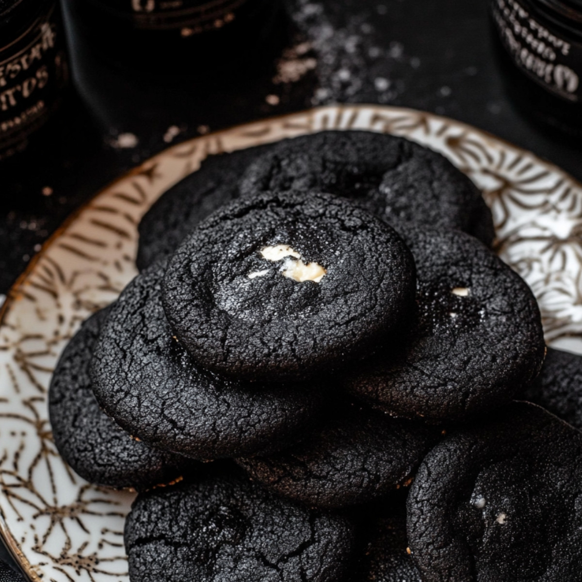 Black Velvet Cheesecake Cookies