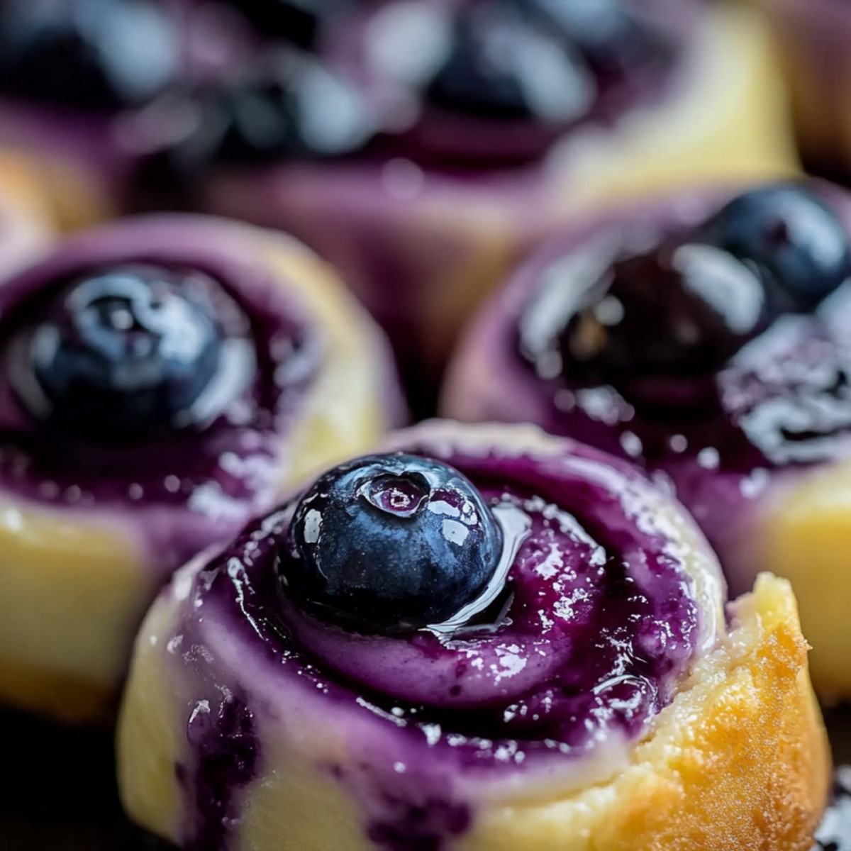 Blueberry Cheesecake Rolls