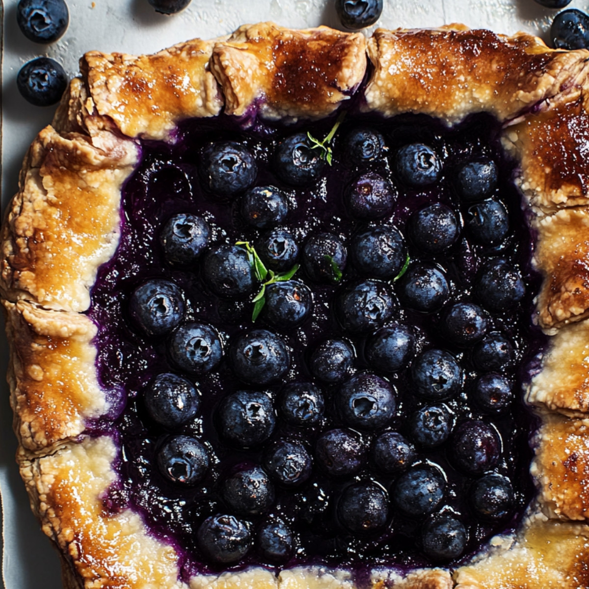 Blueberry Galette