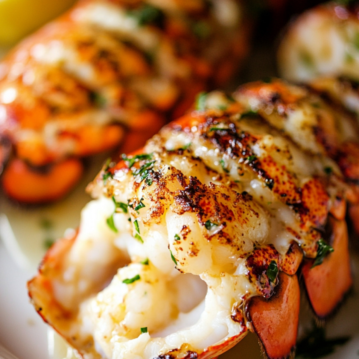 Broiled Lobster Tails