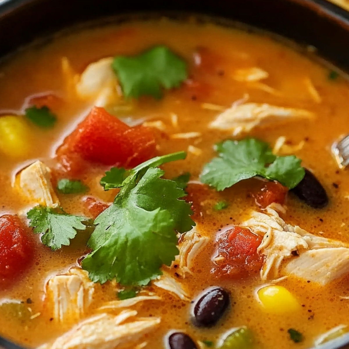 Chicken Tortilla Crock-Pot Soup