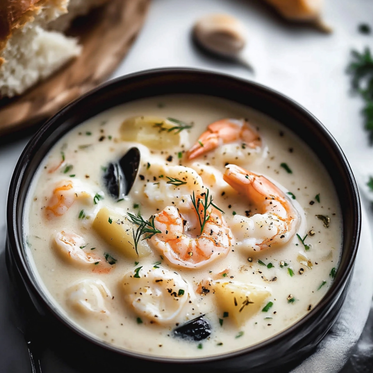 Creamy Seafood Chowder