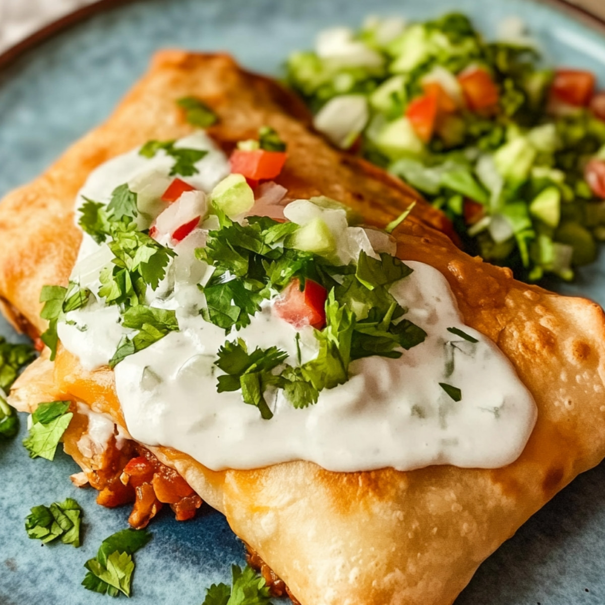 Crunch into Fiesta Flavor with these Epic Chimichangas!