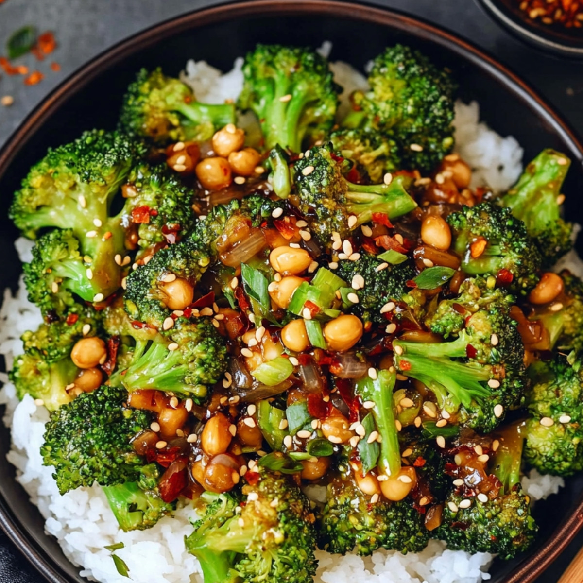 Recipe title: Epic Garlic Broccoli Stir-Fry