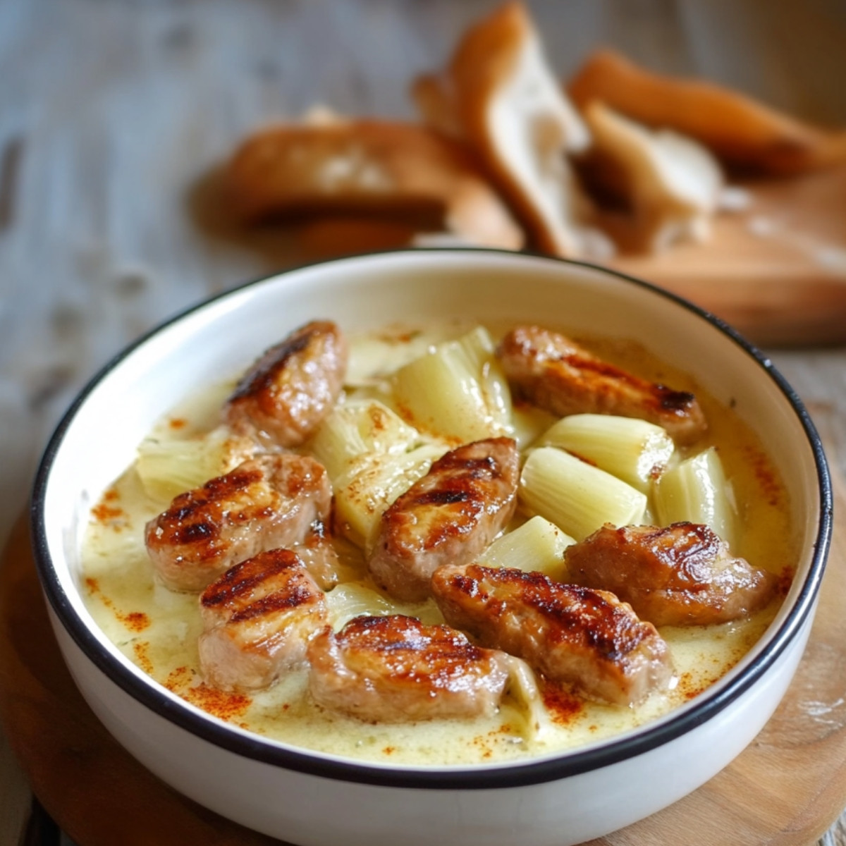 Fondue d'Endives aux Saucisses Fumées : La Twist Savoureuse de l'Hiver