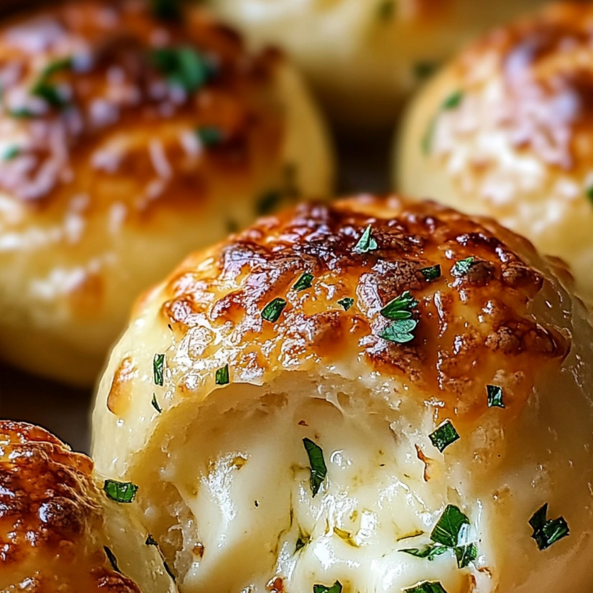 Garlic Butter Cheese Bombs