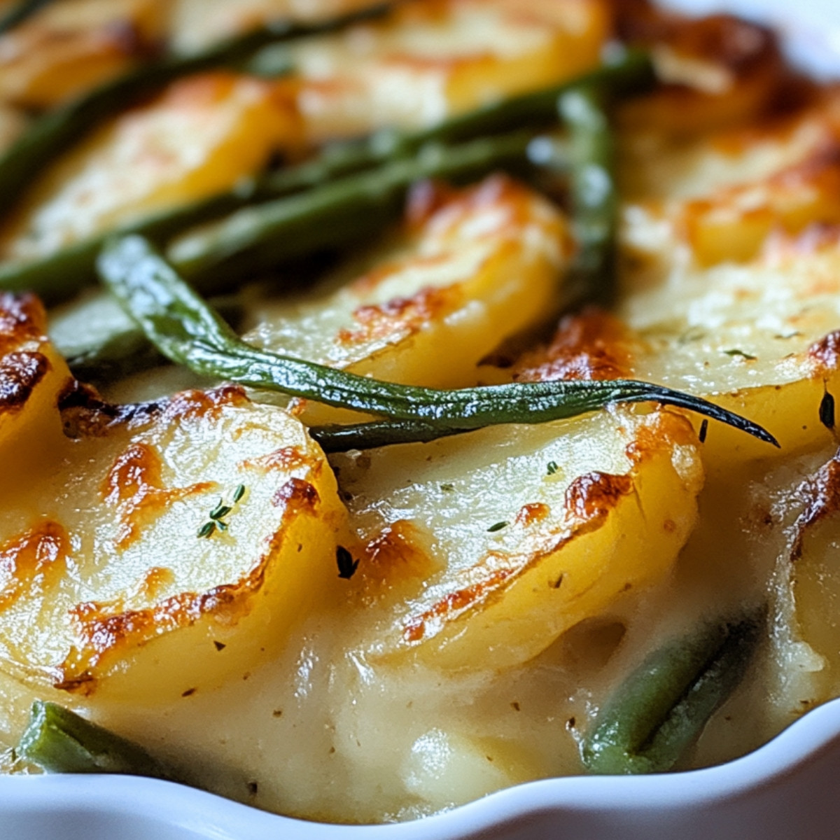 Green Bean and Potato Casserole