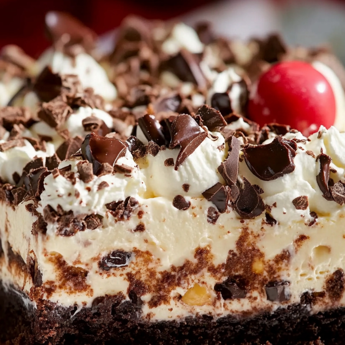 Hot Fudge Sundae Brownie Cheesecake