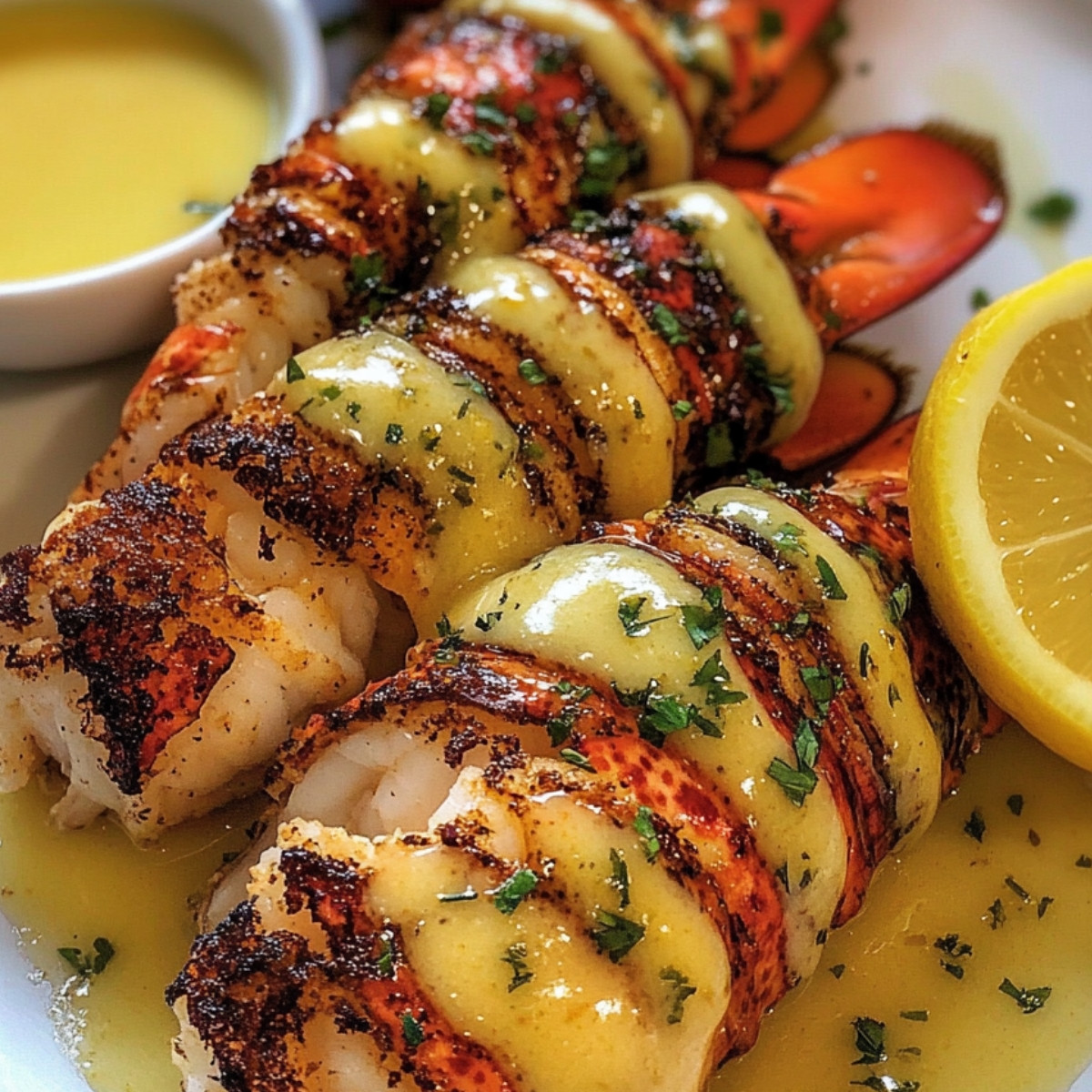 Lemon Butter Lobster Tails