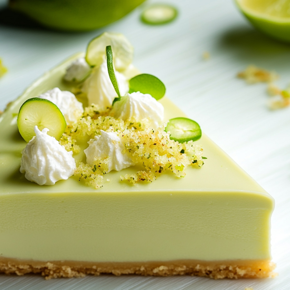 Lime Mousse Cheesecake