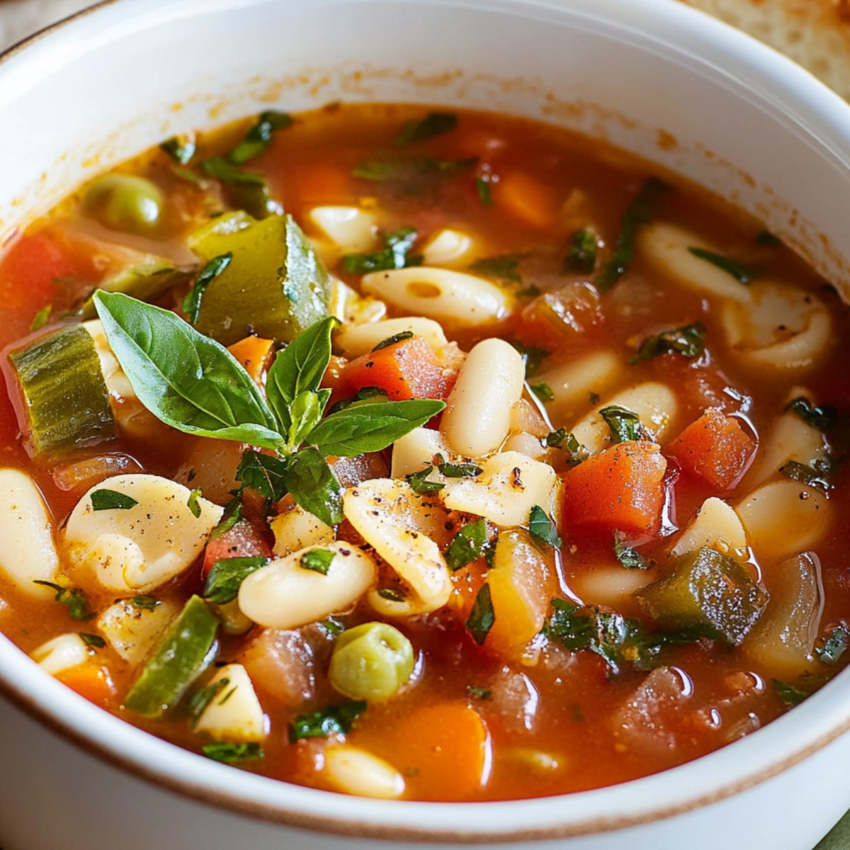 Mediterranean Sunshine Minestrone