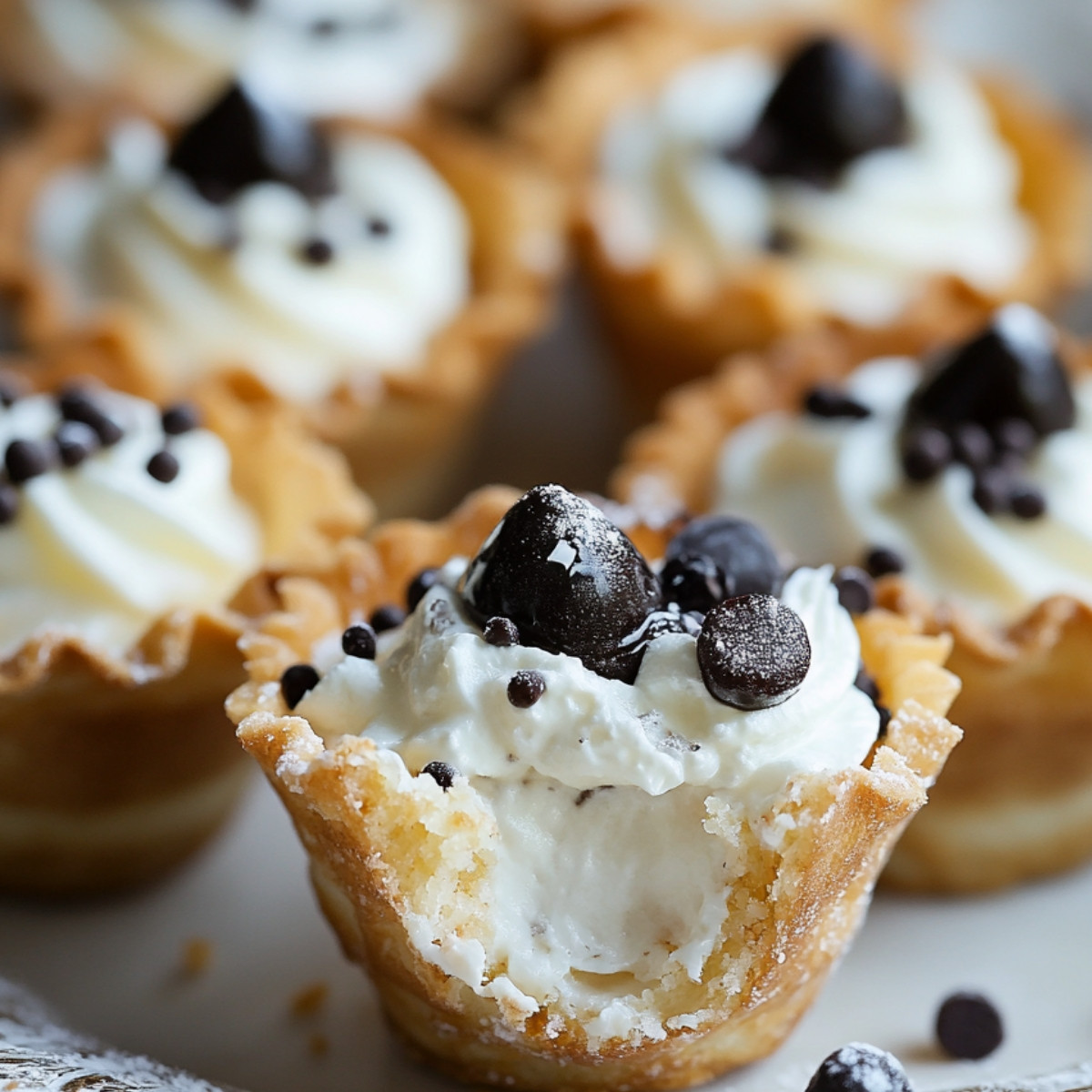 Mini Cannoli Cups