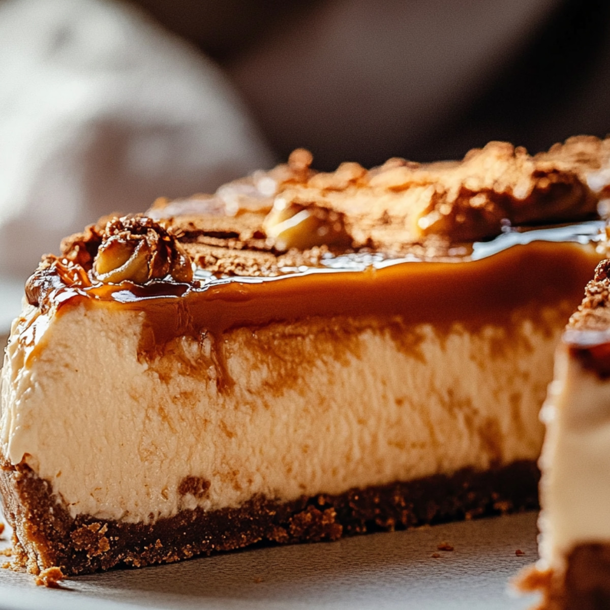 Pumpkin Caramel Cheesecake