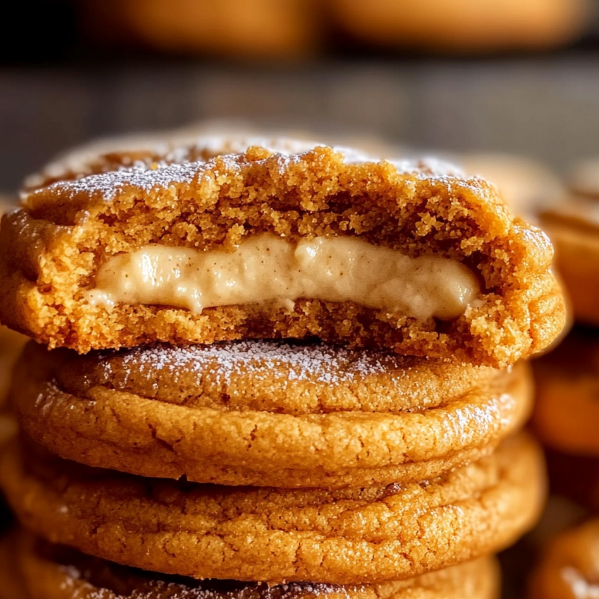 Pumpkin Cheesecake Delight Cookies