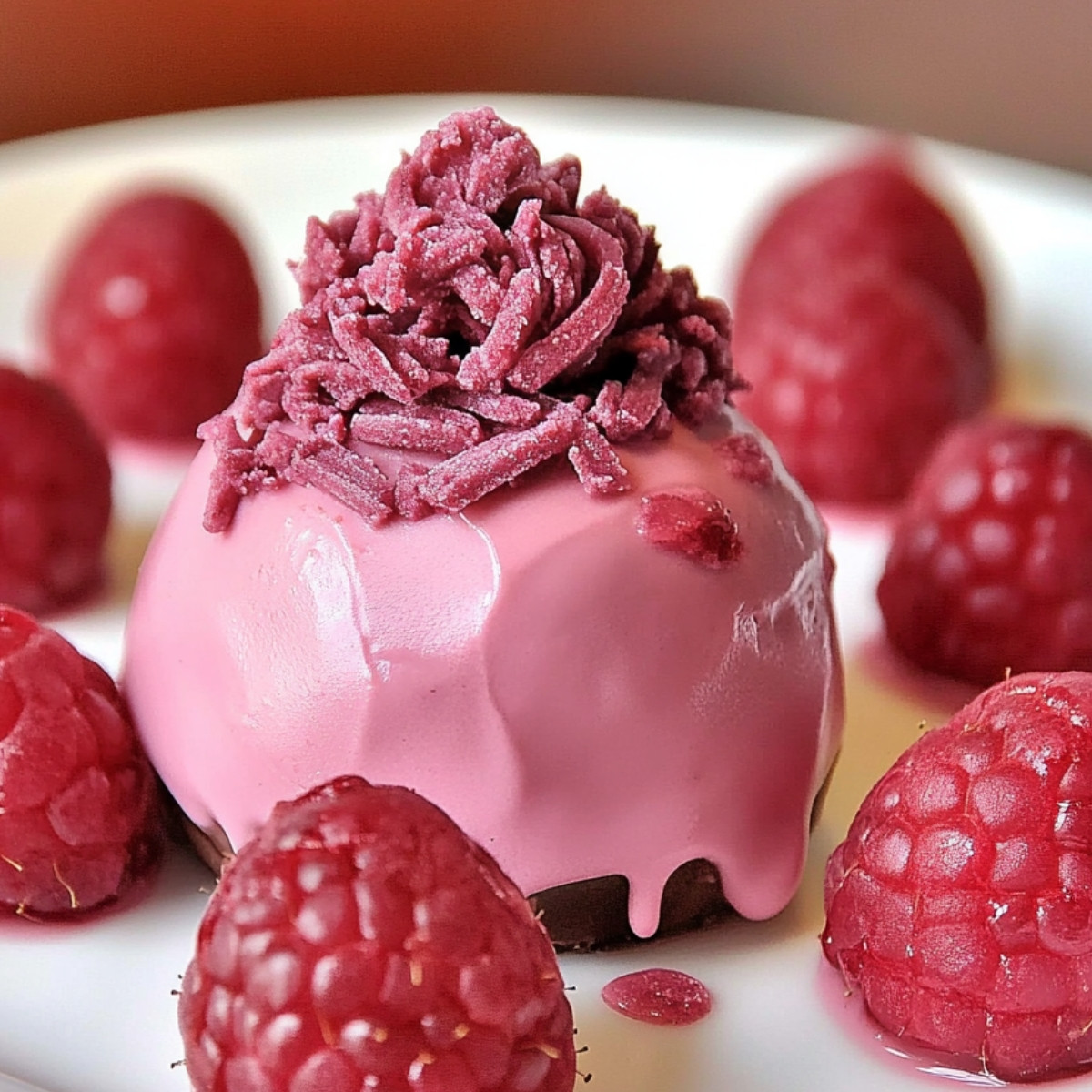 Raspberry Fondant Magic