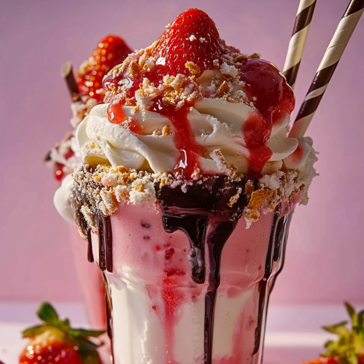 Strawberry Cheesecake Freakshake