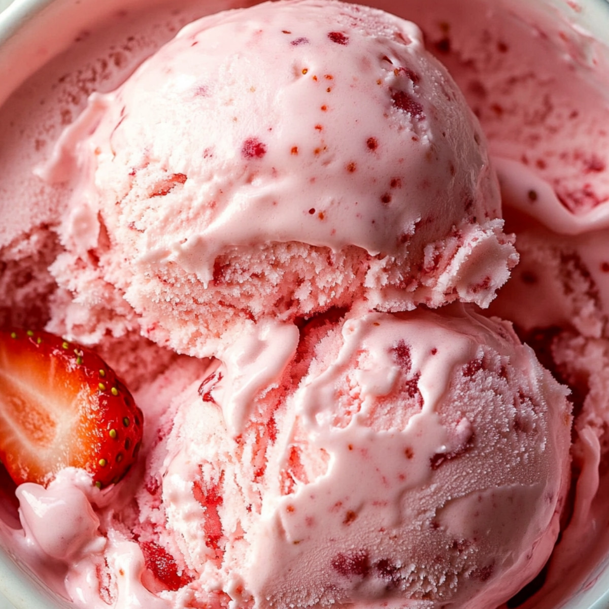 Strawberry Sensation Ice Cream