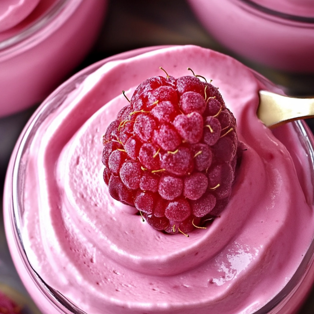 Wild Raspberry Mousse